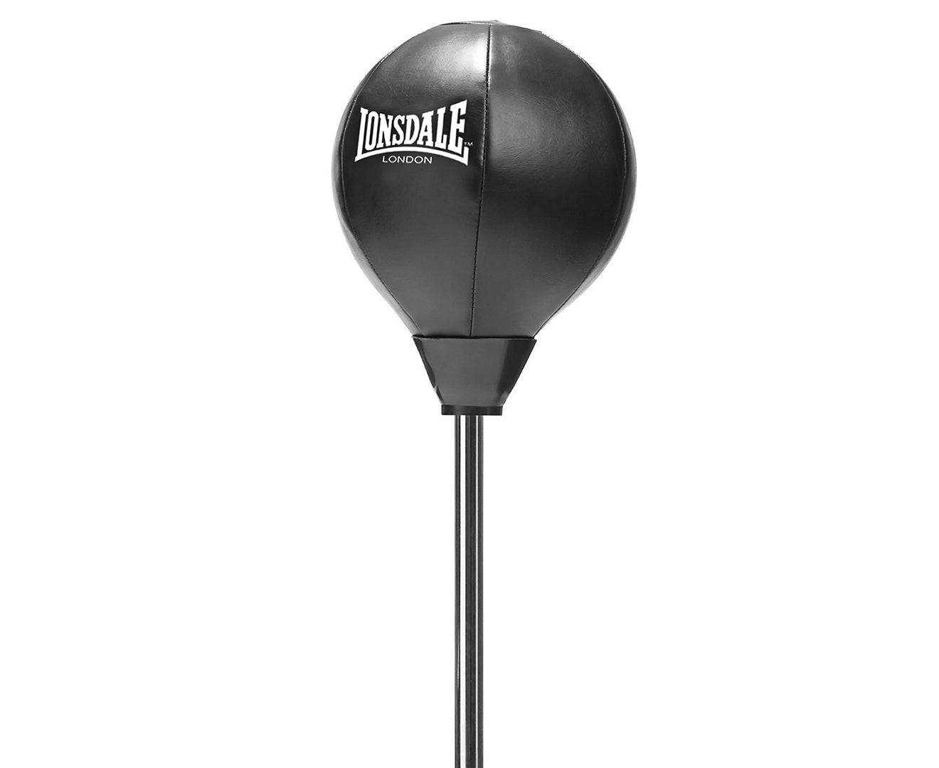 Home/Gym Workout Boxing Speed Reflex Training Punch Ball on Stand Black